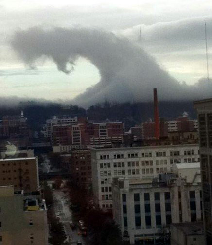 Tsunami clouds over Alabama